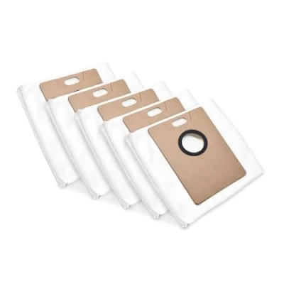Image de Tapo RVA202 Sac à poussière jetable 3L pour aspirateur robot, 5 pièces, 60 Jours sans vidange, Échangez en Quelques Secondes, Aucun allergène ne s&#039;échappe dans l&#039;air