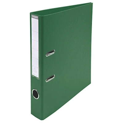 Image de Exacompta Réf. 53553E 1 Classeur à levier A4 Prem&#039;Touch Dos de 50 mm Mécanique 55 Dimensions extérieures : 32 x 29 5 cm Format classer Coloris Vert foncé