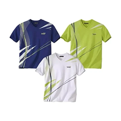 Image de ATLAS FOR MEN Lot de 3 Tee Shirts Running M