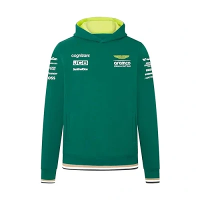 Image de Aston Martin F1 Sweat à Capuche de l&#039;équipe 2024 pour Hommes Vert Taille: M