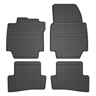 Image de FROGUM 546931 Ensemble de tapis sol Caoutchouc avant et arrière 4 noir Sur mesure RENAULT: Captur