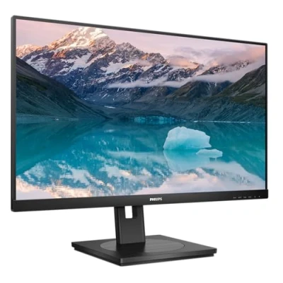 Image de Philips 242S9JML Moniteur 24 Pouces Full HD, réglable en Hauteur, à écran de Poing (1920x1080, 75 Hz, VGA, DVI, HDMI, DisplayPort, Hub USB) Noir