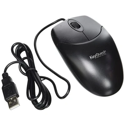 Image de Souris KEYOUEST Filaire 1000 DPI Noir Optique