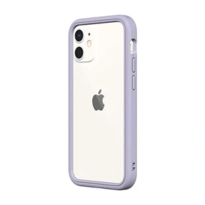 Image de RhinoShield Coque Bumper Compatible avec [iPhone 12 Mini] CrashGuard NX Protection Fine Personnalisable Absorption des Chocs [sans BPA] Lavande