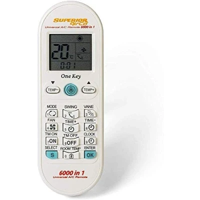 Image de Superior Electronics SUPCU003, Airco 6000in1 Télécommande Universelle pour climatiseurs avec la Plus Grande Base de données