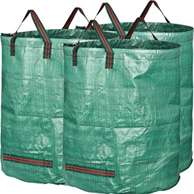 Image de GardenMate 3X Sacs de Jardin PROFESSIONNAL 300L indéchirables