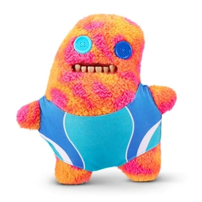 Image de Fuggler Vacay Vibes de ZURU, Funny Ugly Monster, Peluche, à Collectionner, Jouet (Sir Splodge A Lot)