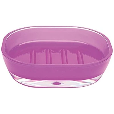 Image de Excelsa EX46928 Porte Savon Polystyrol Lilas 22,5 x 15,5 6 cm