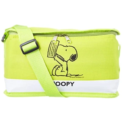 Image de Excelsa 61618 Lunch Box Snoopy, Polyester, Vert