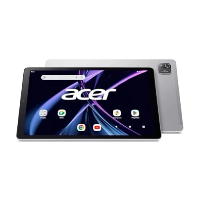 Image de acer Iconia Tab A10 (A10 21 A7RM) Tablette 10&quot; HD IPS Touch Processeur Allwinner A523 Octa Core, 4 Go LPDDR4 RAM, 128 de mémoire eMMC, Android 14, Gris