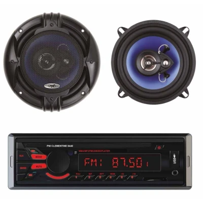 Image de PNI Clementine 8440, HiFi500 AK005 Autoradio 1 DIN LCD MP3