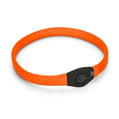 Image de Karlie Visio Light LED à Poils Longs Orange l : 65 cm 2,5