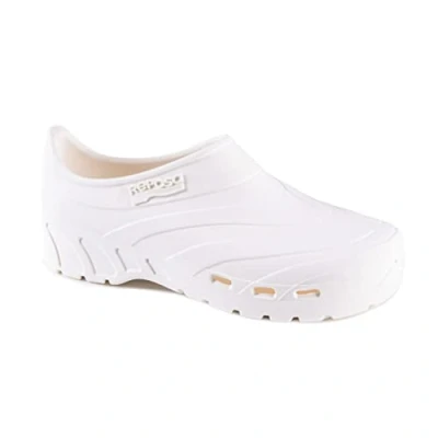Image de REPOSA Smart, Chaussures Medicales Femme et Homme en Caoutchouc, Sabot Antichoc avec Fermeture au Talon Semelles, Sabots de Travail Infirmiere Trous Latéraux