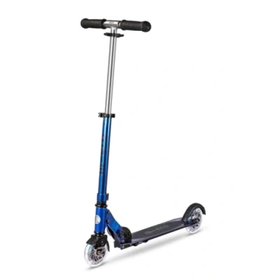 Image de Micro Trottinette Enfant LED Sprite compacte et Pliable Apprentissage de l&#039;équilibre 2 Roues 5+ Ans Pearl Blue Purple