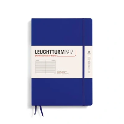 Image de LEUCHTTURM1917 372346 Carnet de notes Composition B5, couverture rigide, 219 pages numérotées, Ink, ligné