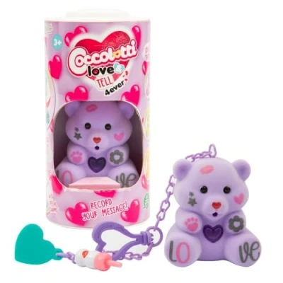 Image de Coccolotti, Ourson Intéractif Love &amp; Tell 4 Ever, Effets Sonores et Lumineux, Modèle Sunshine, pour Les Enfants à Partir de 3 Ans, CCL446