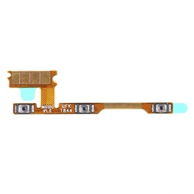 Image de Compatible pour XIAOMI REDMI Note 7 / Pro Rechange flat flex circuit interne switch key bouton allumage power on off volume contrôle touches latérales