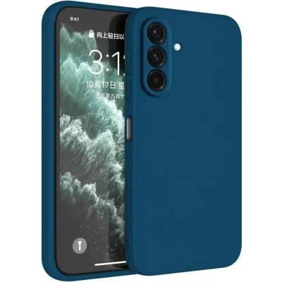 Image de Coque pour Samsung Galaxy A56 5G Housse Etui TPU Silicone Anti choc Bleu Marine