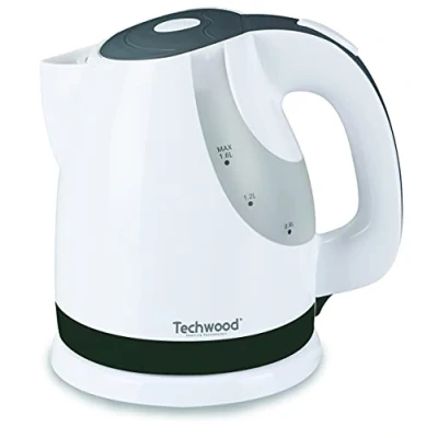 Image de Techwood TB 1626 Bouilloire Blanc 1,6 L