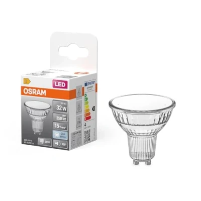 Image de OSRAM 4099854458682 Lampe à réflecteur LED CEE E (A G) GU10 3.1 W blanc froid (Ø x H) 50.00 mm 1 pc(s)