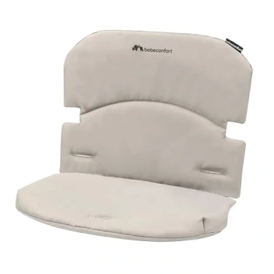 Image de Bebeconfort Timba Comfort Coussin, extra rembourré pour chaise haute Timba, à partir de 6 mois, Lavable en machine, Grey Mist