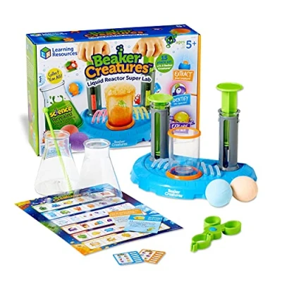 Image de Learning Resources Super laboratoire de réactions chimiques Créatures bécher