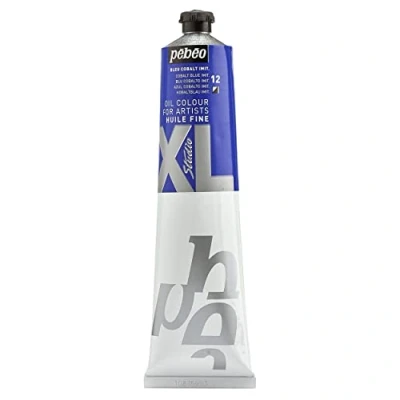Image de Pébéo Huile Fine XL 200 ml Peinture à l’Huile Bleu Cobalt Imitation