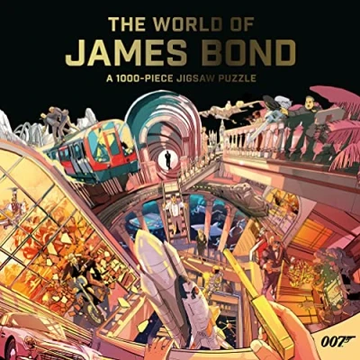 Image de The World of James Bond 1000 piece Puzzle: A Jigsaw Puzzle