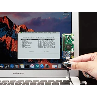 Image de Adafruit PiUART ADA 3589 Console USB et adaptateur d&#039;alimentation pour Raspberry