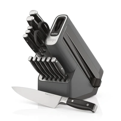 Image de Ninja Foodi StaySharp Bloc de couteaux avec aiguiseur intégré set luxe 14 pièces, K32014EUUK
