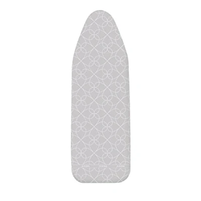 Image de WENKO housse de table à repasser Alu M/L, planche appropriée pour le repassage la vapeur, en coton qualité supérieure, label Öko Tex Standard, 128 x 44 cm max