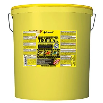 Image de TROPICAL 21L / 4kg Nourriture Riche en protéines pour Poissons d&#039;aquarium, sous Forme de Flocons