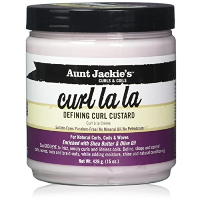 Image de Aunt Jackie&#039;s Curl La Defining Custard 15oz Jar (2 Pack) by