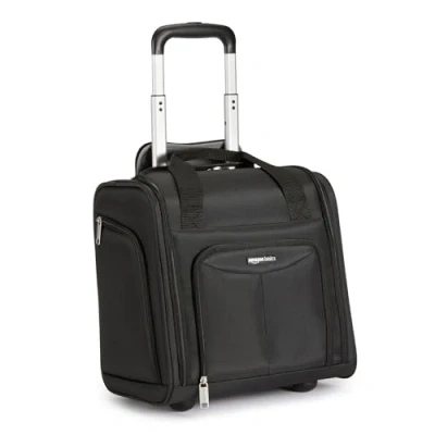 Image de Amazon Basics Bagage cabine compact, 34 x 24 36cm, Noir