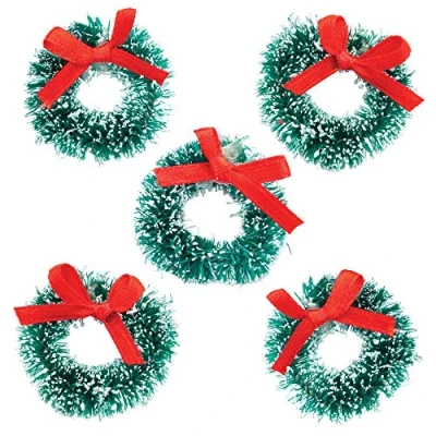 Image de Baker Ross AV880 Couronne de Noël Assortie Coloris Assortis