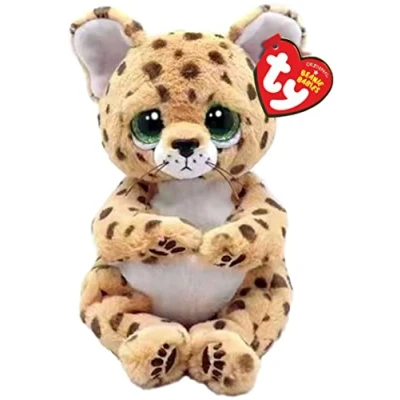 Image de TY Lloyd Leopard Beanie Bellie Regular 6&quot; Baby Peluche Douce Objet de Collection Teddy en Douillet