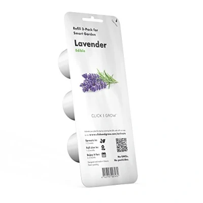 Image de Recharge triple de Lavande pour Smart Garden Click and Grow