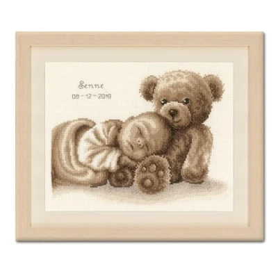 Image de Vervaco Kit au Point Compté Bébé &amp; Ours