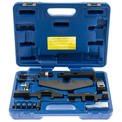 Image de Outil de réglage moteur pour bMW mini cooper jCW s 13 pièces jC w10 w11 n14 r50 r52 r53 r55 r56 r57 cames vILEBREQUIN tIMING fixierwerkzeug outils blocage fixation le changement la courroie distribution&#039;injection
