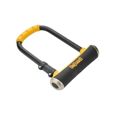 Image de ONGUARD 8001 BRUTE STD U LOCK, noir/jaune, 11,4 x 20,9 cm