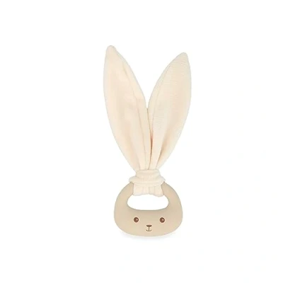 Image de Kaloo Lapinoo Anneau de Dentition Bébé Couleur Crème Lapin Sans PVC BPA Double Texture Accessoire Dès la naissance, K218010