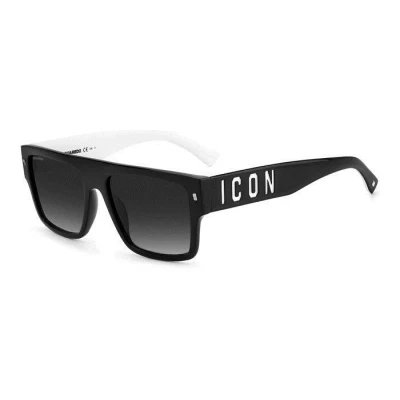 Image de Dsquared2 ICON Lunettes de soleil, Taille: One Size, Black/whte