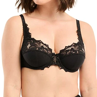 Image de Sans Complexe Femme Coton D&#039;arum 704438 Soutien gorge de tous les jours, Noir, 95D EU