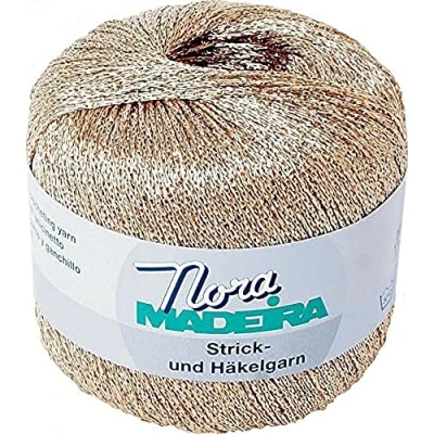 Image de Madeira M9813 321 Fil à Tricoter Polyester Or/Jaune 100 m