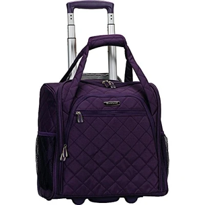 Image de Rockland Melrose Valise Cabine à roulettes Verticales, Violet, Taille Unique, Verticales