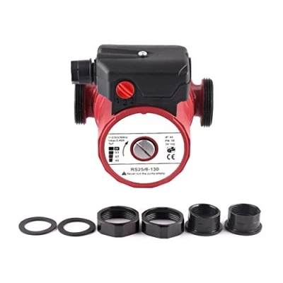 Image de SHYLIYU Pompe de Circulation à eau chaude Circulateur domestique vitesse variable46/67/93W Sanitairesystème Chauffage Central surpression Automatique 3000L/H Max tête 6m