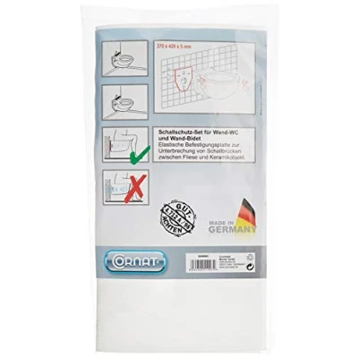 Image de Cornat Set d&#039; Isolation Phonique sswwc pour WC et Bidet Suspendus, Multicolore