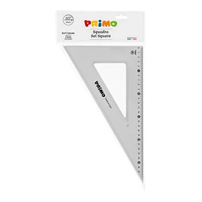 Image de Morocolor PRIMO, Carré 60 30 cm, Couleur gris fumé, Antireflet, Stable et résistant, Lecture facile, Haute précision, Idéal pour le dessin technique