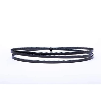 Image de Encut Lame de scie à ruban haute performance 1425 x 10 0,65 mm, 6 dents par pouce, acier outils HSS pour Güde GBS200, etc.