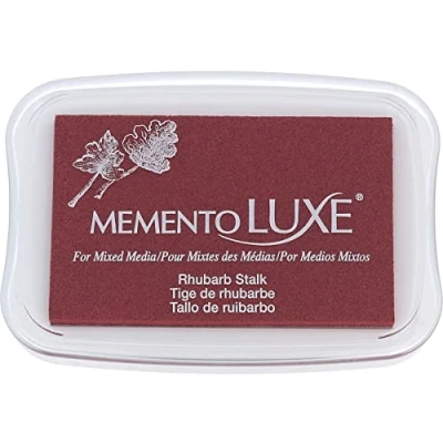 Image de Memento Luxe d&#039;encre Tsukineko Mixed Media Pad, Rhubarbe Commande au Volant